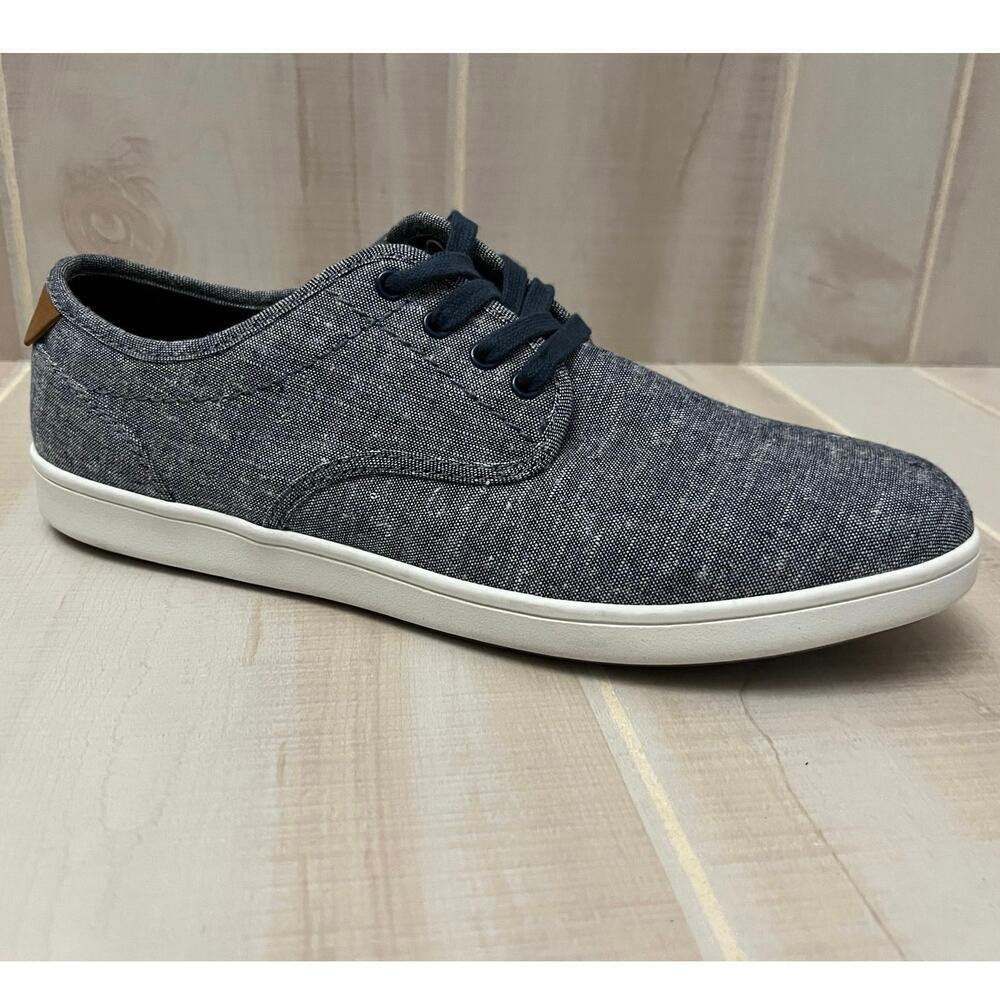 Steve Madden Men’s Size 11 FENTA Blue Fabric Fashion Sneakers Loafers New
